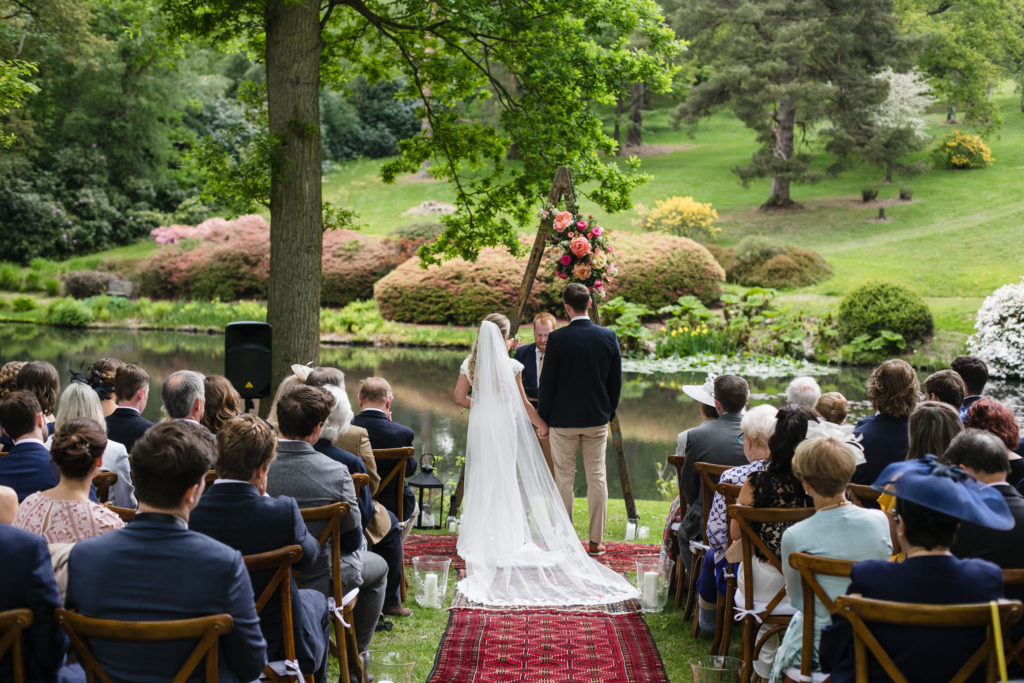 Lakeside wedding at The Hyde Estate 